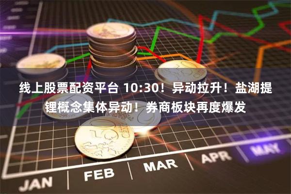 线上股票配资平台 10:30！异动拉升！盐湖提锂概念集体异动！券商板块再度爆发
