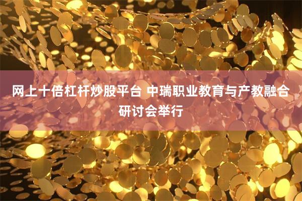 网上十倍杠杆炒股平台 中瑞职业教育与产教融合研讨会举行